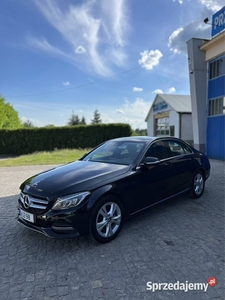 MERCEDES C klasa W205 1.6 Diesel AUTOMAT, Full LED, lekko uszkodzony