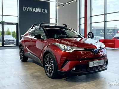 Toyota C-HR Selection 1.8 hybrid 122KM CVT 2018 r., salon PL, I wł., f-a V…