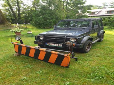 Suzuki Samurai, benzyna, gaz LPG, pług, 4x4