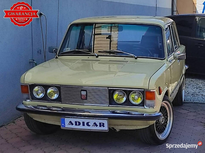 Fiat 125p wspomaganie, Centralny zamek, alu, Odrestaurowany, zarejestrowany