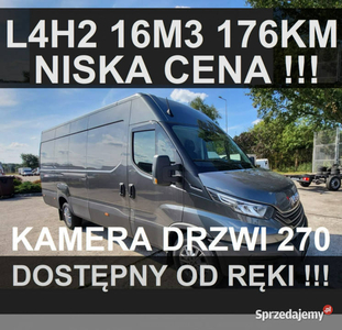 Iveco Daily 35S18 H 16m3 L4H2 Furgon Automat Kamera 176KM Od ręki Niska Ce…