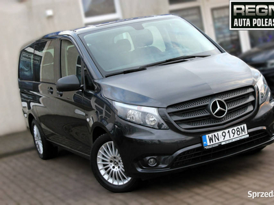 Mercedes Vito Długi 9-osob. Navi Kamera SalonPL FV23% Bluetec Tourer Pro G…