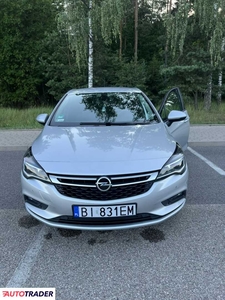 Opel Astra 1.4 benzyna 125 KM 2016r. (Białystok)