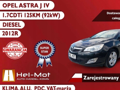 Opel Astra J Sports Tourer 1.7 CDTI ECOTEC 125KM 2012