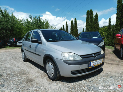 Opel Corsa 2002r. 1,2 Benzyna 5 Drzwi Wspomaganie Tanio - Możliwa Zamiana …