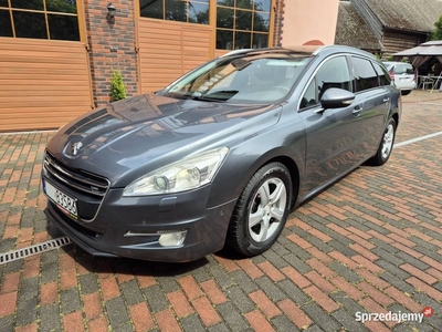 Peugeot 508SW 1.6HDI 2011, zadbany, ekonomiczny, bogata wersja