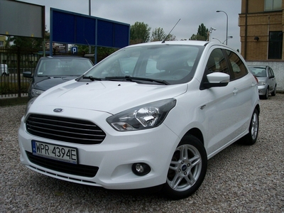 Ford Ka+ I 1,2 benz. SALON PL. pierwszy wł. 100% bezwypadkowy + pełny serwis A