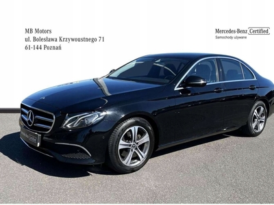 Mercedes Klasa E W213 Limuzyna 1.6 200d 160KM 2020