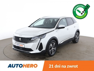 Peugeot 3008 II Plug-in, virtual cocpit, półskóra, navi, kamera 360, grzane fotele