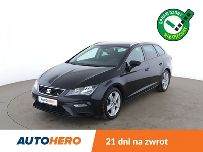 SEAT Leon III FR/ navi/ PDC/ climatronic/ półskóra/grzane fotele/tempomat Bluetoot