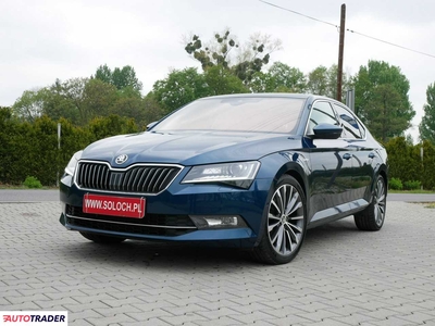 Skoda Superb 2.0 benzyna 280 KM 2016r. (Goczałkowice-Zdrój)