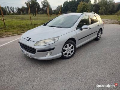 Peugeot 407 z gazem, zdrowy