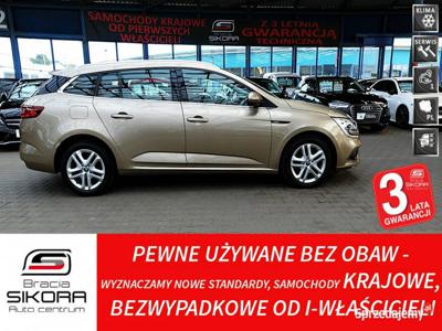 Renault Megane 1,6 16V Led+Tempomat 3Lata GWARANCJA I-WŁ Kr…