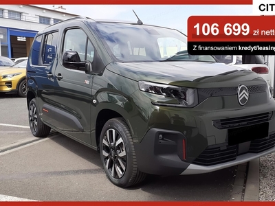 Citroen Berlingo II L1H1 M Max L1H1 M Max 1.5 130KM Dostęp bez kluczykowy !! Wnętrze XTR