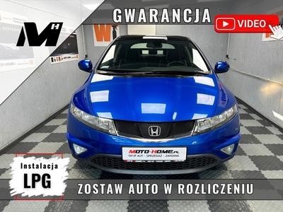 Honda Civic VIII GAZ-LPG 22 zł =100KM, panorama, automat, android GWARANCJA