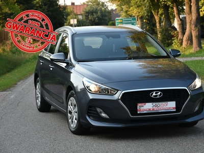 Hyundai i30 II 1.4i MPi 100KM 2018r. SALON Klima LED TEMPOMAT 92tkm POLECAM