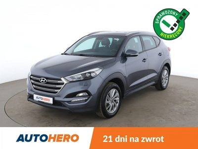 Hyundai Tucson III skóra/navi/grzane fotele/kamera/Bluetooth/tempomat