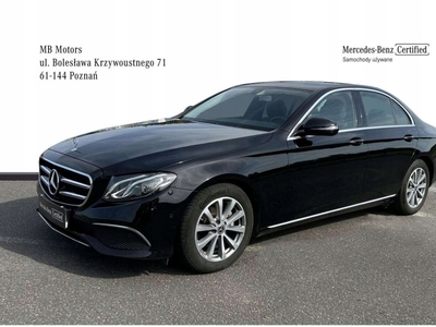 Mercedes Klasa E W213 Limuzyna 1.6 200d 160KM 2019