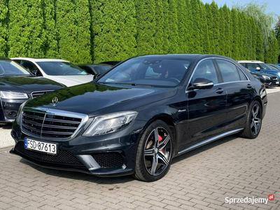 Mercedes S 63 AMG S63 AMG Long Panorama Masaże Zarejestrowany W222 (2013-)