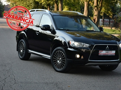 Mitsubishi Outlander II 4WD 2.0DiD 140KM Manual 2010r. Salon lift 7os. Skóra Xenon intense