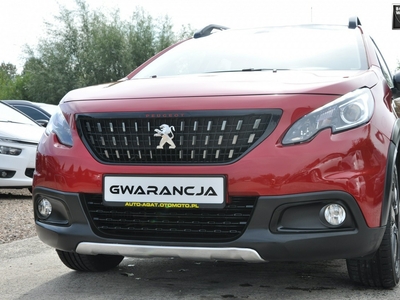 Peugeot 2008 GT line*nawi*bluetooth*kamera cofania*pół skóra*nowe opony*android