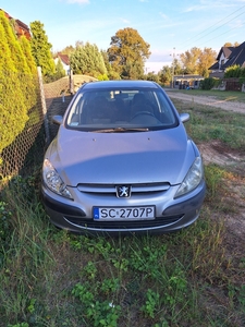 Peugeot 307 I srebrny