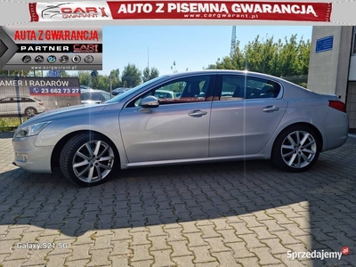 Peugeot 508 2.0 HDI 163 KM 1 rej. 2012 r. nawigacja półskóry alu gwarancja