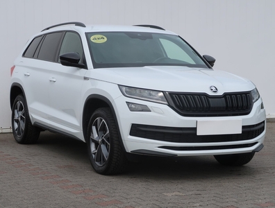 Skoda Kodiaq , Salon Polska, Serwis ASO, Automat, Skóra, Klimatronic,