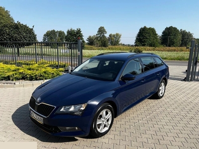 Skoda Superb II 1.6 TDI 120 KM 2017r Salon PL Pierwszy Właściciel Bezwypadkowy