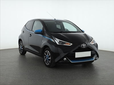 Toyota Aygo , Salon Polska, VAT 23%, Skóra, Klimatronic, Tempomat