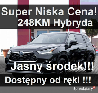 Toyota Highlander Hybryda Prestige 248KM Super Cena Dostępnyod ręki Jasny …