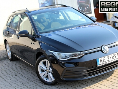 Volkswagen Golf VIII SalonPL FV23% 2.0TDI 1WŁ FrontAssist Tempomat LED Parktronic Gwaranc