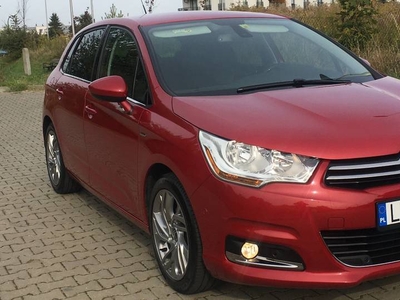 Citroen C4 wersja Exclusive zarejestrowany