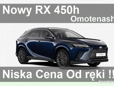 Lexus RX Nowy RX 450h 4X4 Plug-in Omotenashi Dostępny od rę…