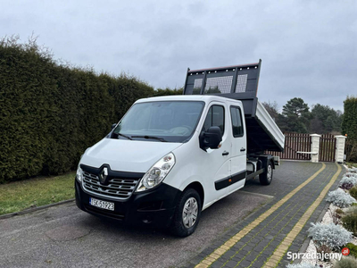 Renault Master 2,3 130KM Doka 7 osób Kipper Wywrotka