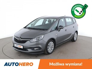 Opel Zafira C 7-osob. navi kamera 140KM niski przebieg Bluetooth tempomat hak