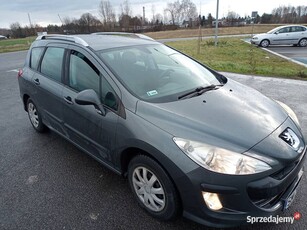 Peugeot 308 gaz sekwencja