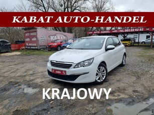 Peugeot 308 I Salon PL - 1.6 125 KM - Biała Perła - Alu - Klimatronik - Tempomat