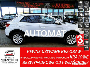 Volkswagen T-Roc AUTOMAT 150km Panorama+Led GWARANCJA FABRYCZNA 1wł Kraj B…