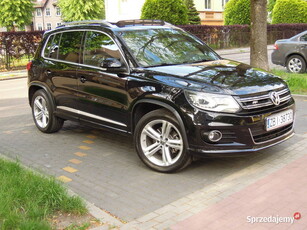 VW TIGUAN wersja R-LINE 2.0 TDI 180KM SUPER STAN !