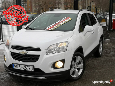 Chevrolet Trax 1.4T 140KM, 48tyś km, 2014r, Oryginał Lakier…