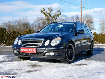 Mercedes E-klasa 1.8 benzyna + LPG 184 KM 2007r. (Goczałkowice-Zdrój)