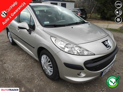 Peugeot 207 1.4 benzyna + LPG 95 KM 2008r. (Stare Budy)