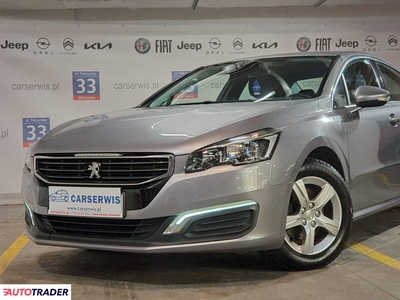 Peugeot 508 1.6 benzyna 165 KM 2015r. (Warszawa)