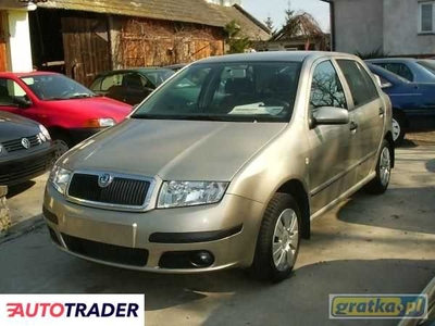 Skoda Fabia 1.4 benzyna 75 KM 2007r. (Skawina)