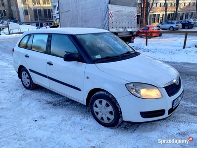 Skoda Fabia 2, 1,4 16V benzyna gaz, klima, lpg