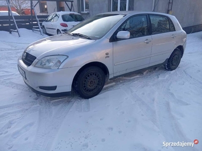 Toyota Corolla E12 2.0 Diesel 90KM. Bez rdzy, klimatyzacja,