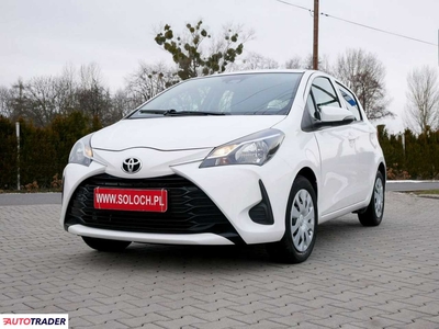 Toyota Yaris 1.5 benzyna 111 KM 2018r. (Goczałkowice-Zdrój)