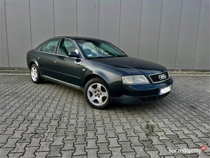 Ładne.Zadbane.Audi.A6.C5.Sedan.2000r.2.4V6.Gaz.Hak.Moż.Zamiana