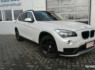 BMW X1 2.0d Automat 100% bezwypadkowy Serwisowany w ASO Navi Skóra Bluetoo…